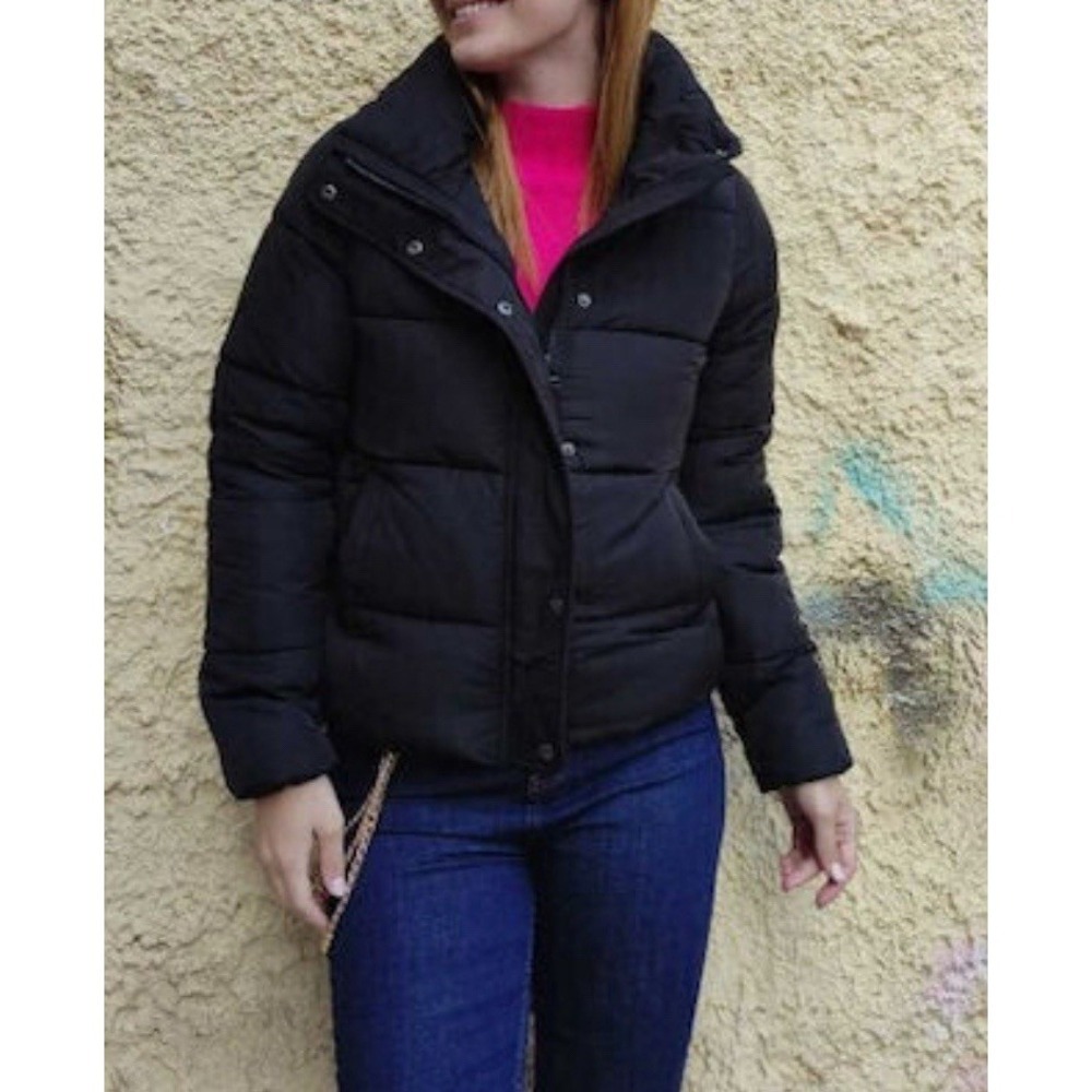 🌸 Land's End Black Down Jacket – Soft Warmth, Effortless Style 🌸